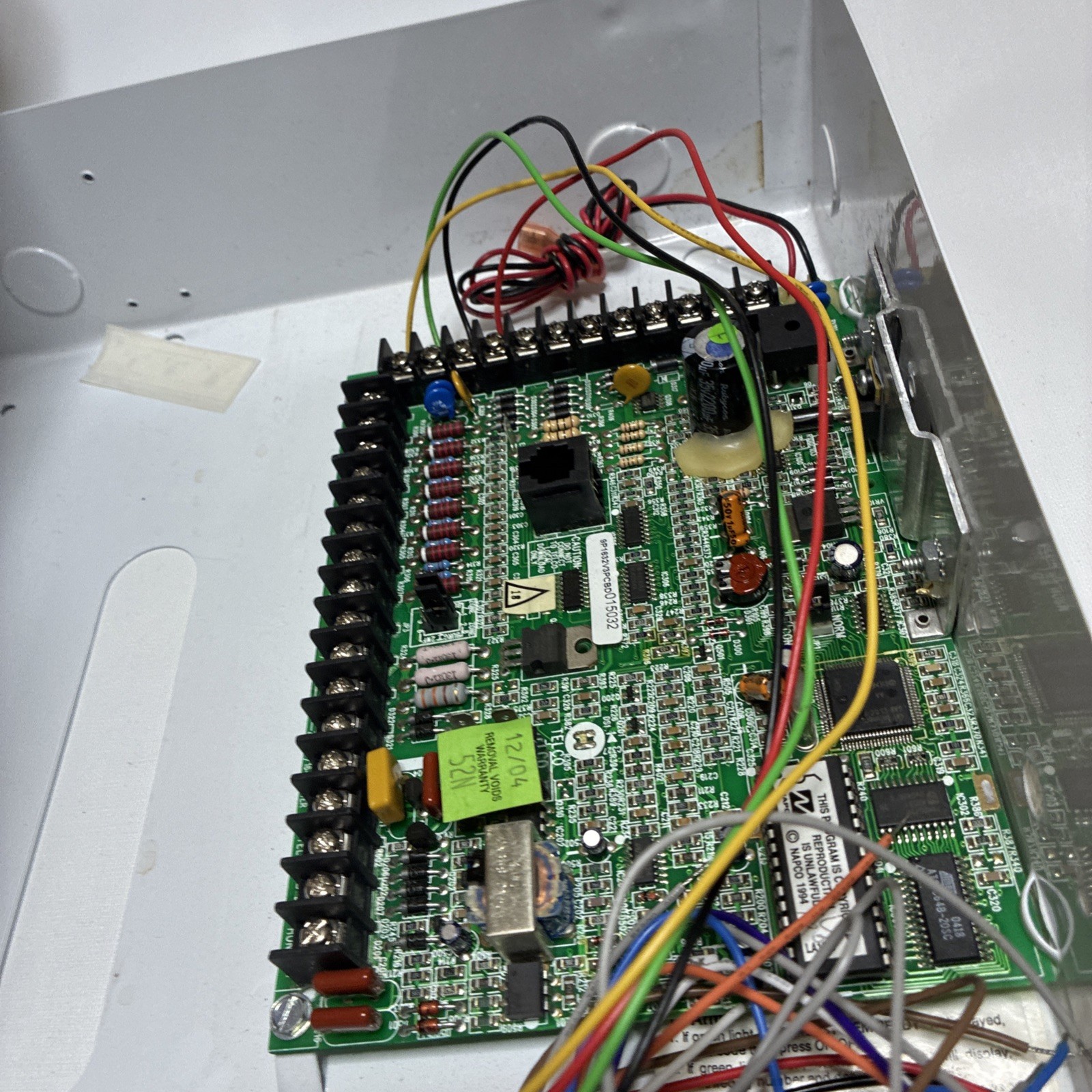 Napco GEM-P1632 Gemini Security Board Panel and Enclosure Case