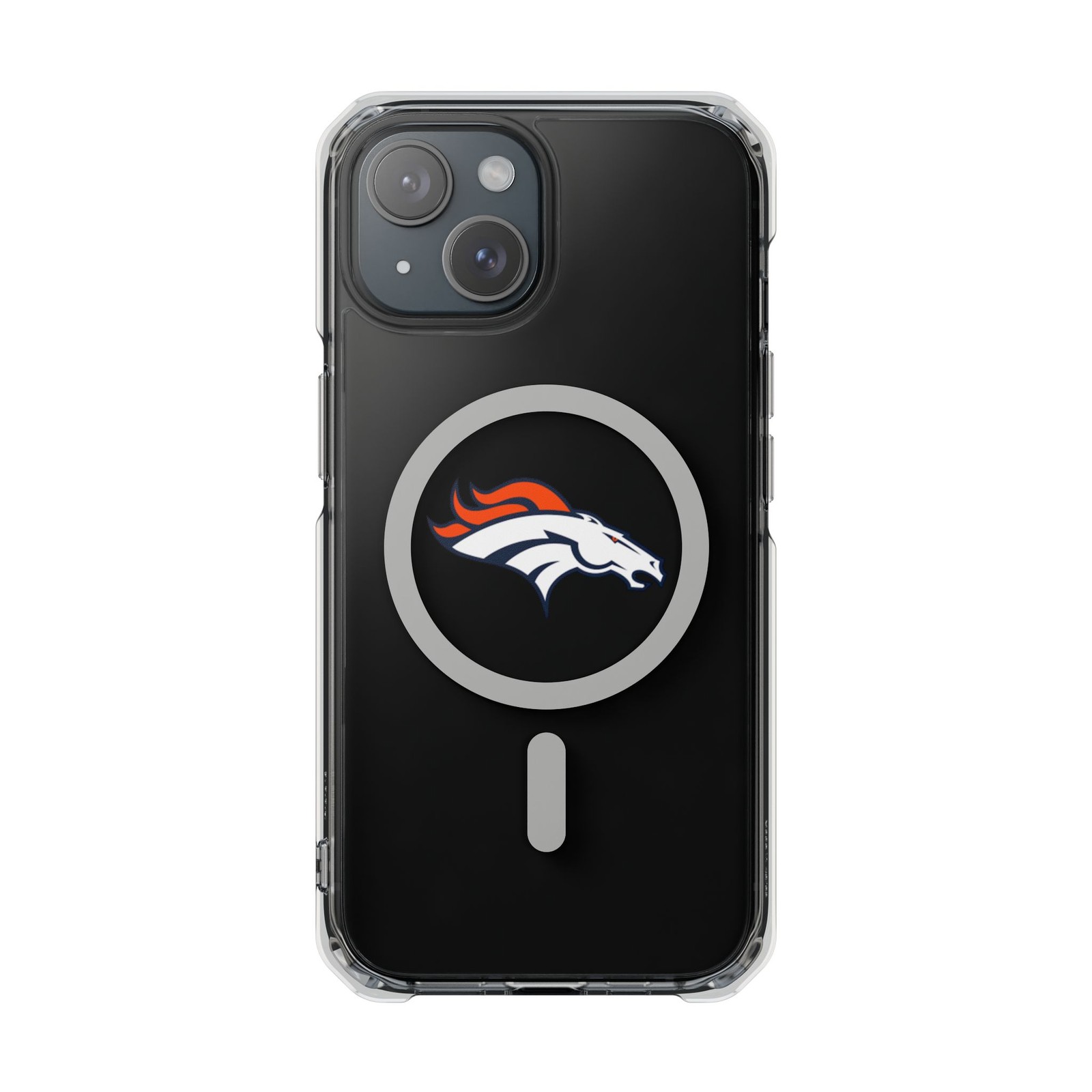 Denver Broncos Logo Phone Case | Clear Magnetic Case