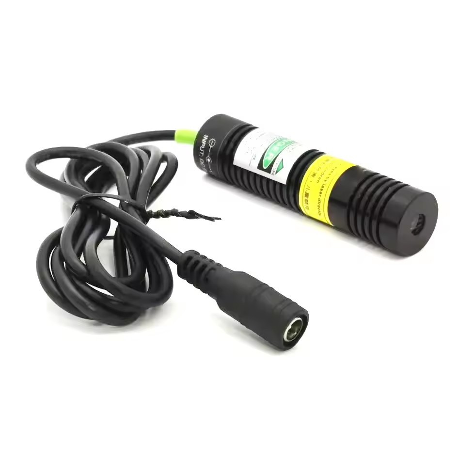 532nm 10/50/100mW Dot Line Cross Green Laser Module Cutting PositioningAlignment