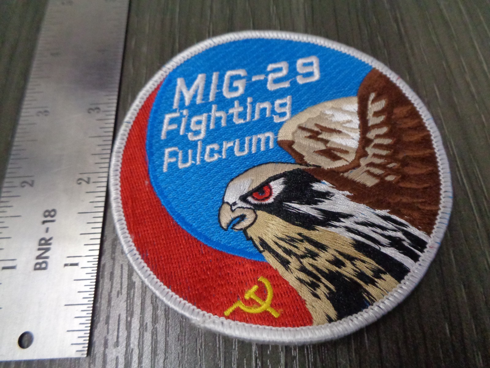 USAF US Air Force MIG-29 Fighting Fulcrum Patch COLOR