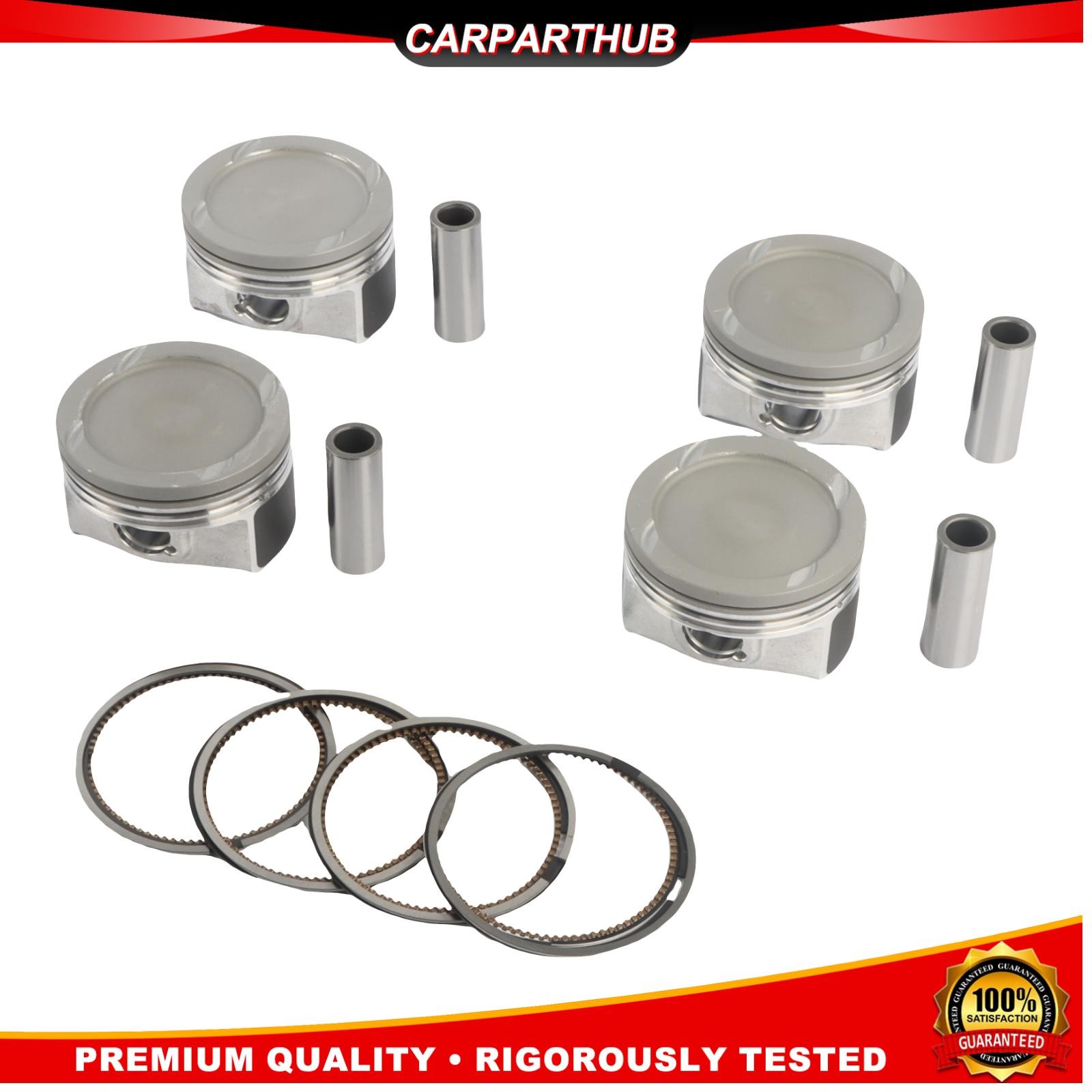 Engine Piston & Pin & Snap Ring Kit For Buick Encore 2013-21 Chevy Trax 2015-21