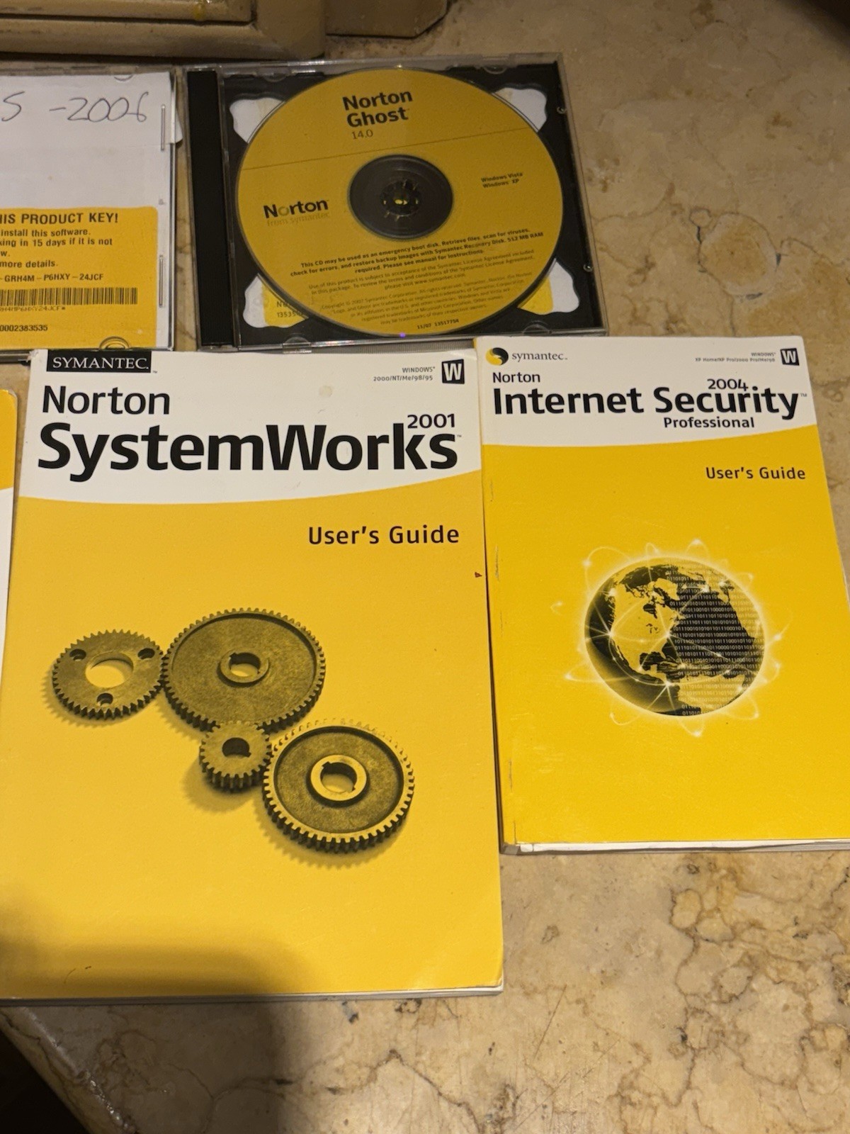 Norton Cd Soft Ware Virus Lot Rare