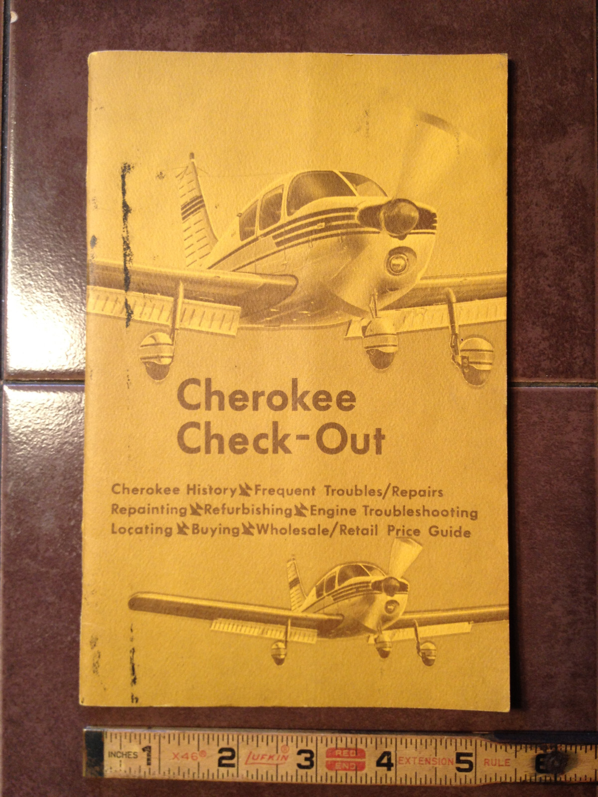 Piper Cherokee Check-Out Handbook, Troubles, Repairs, Refurbishing & Repainting