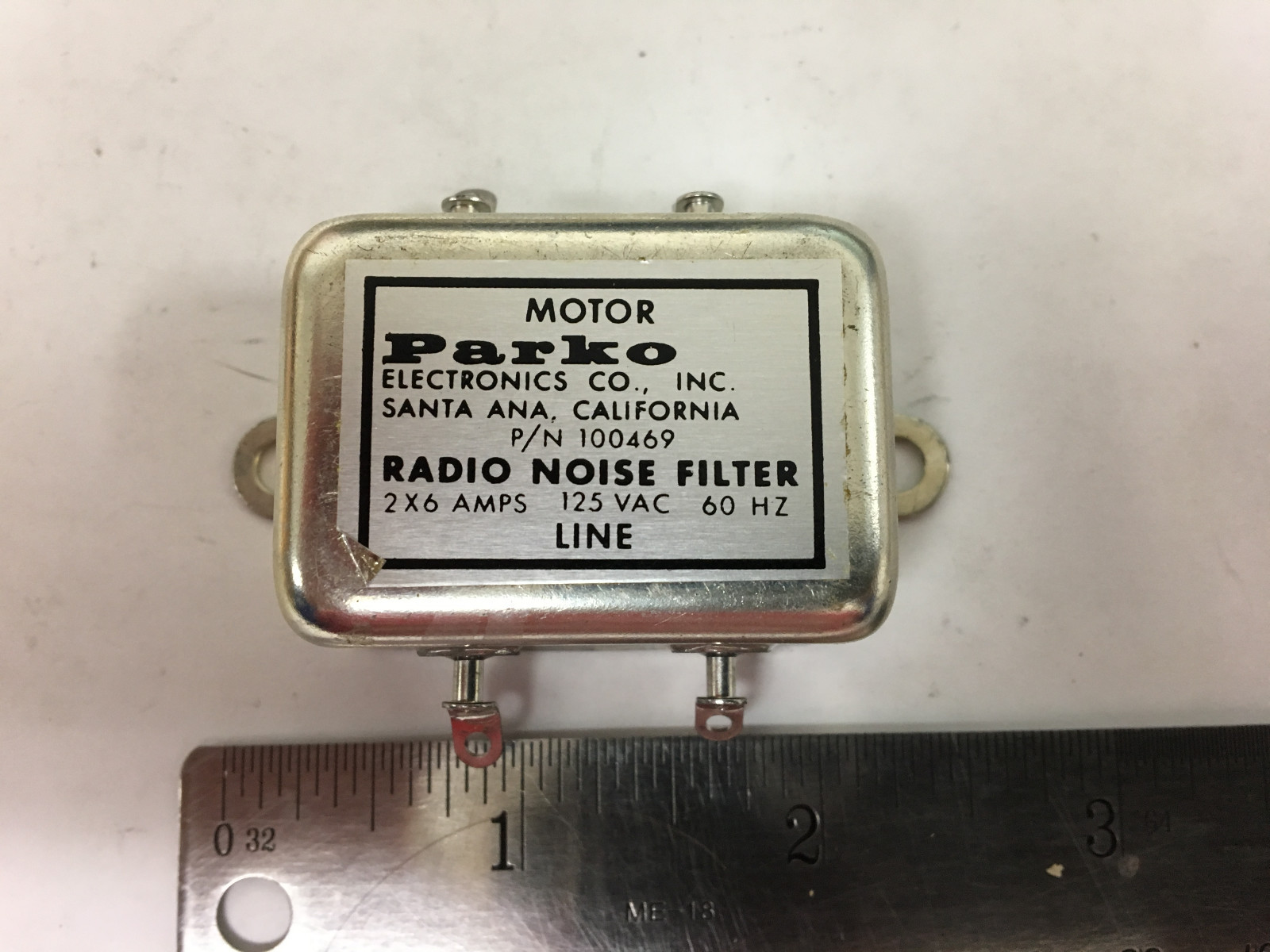 Parko Electronics 100469 Radio Noise Filter
