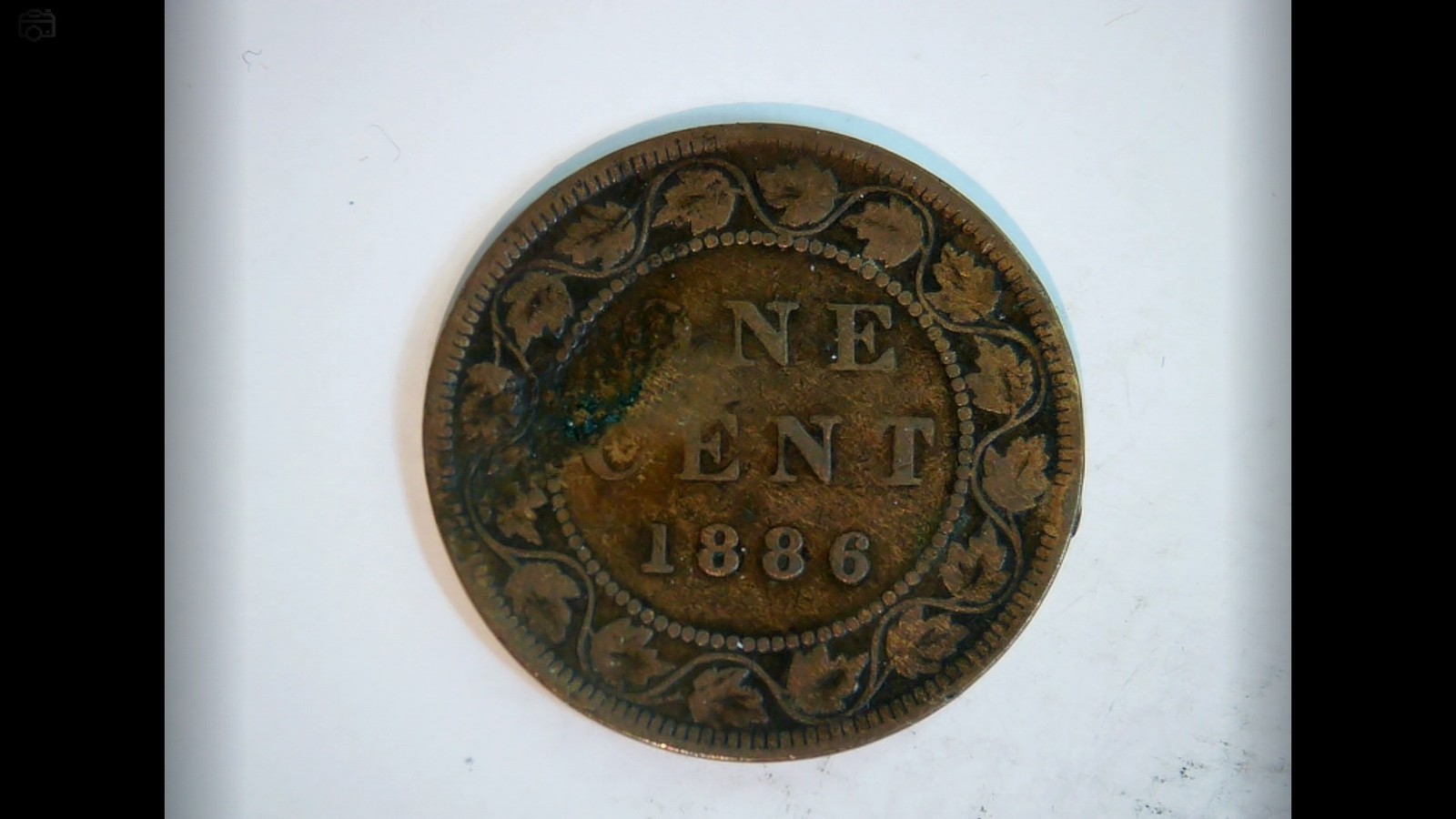 Canada 1886 1 Cent Victoria Large Cent Coin