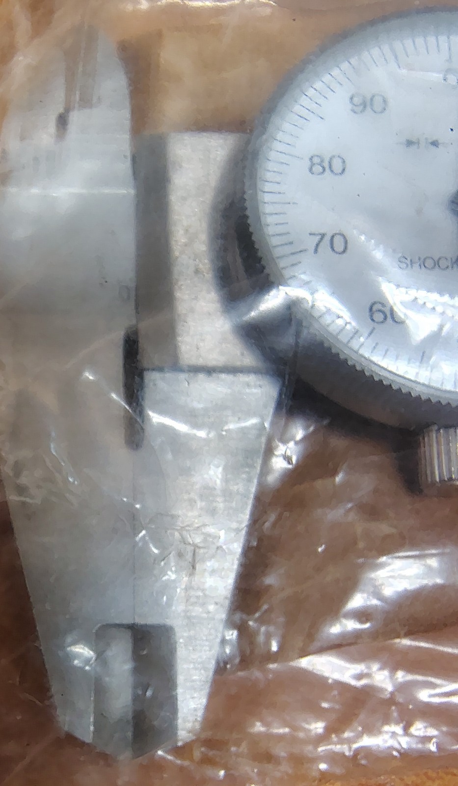 6" DIAL CALIPER SHOCK PROOF NEW STILL IN WRAPPED PLASTIC