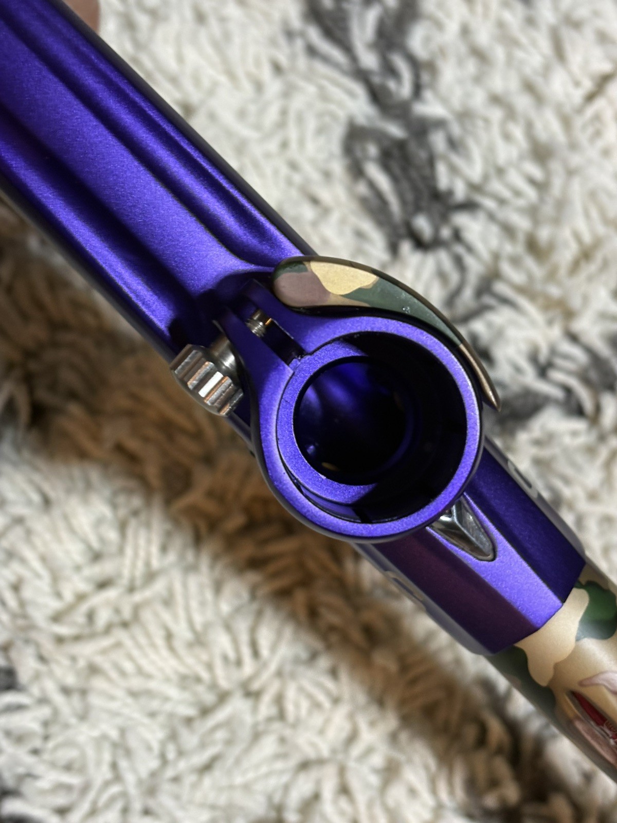 DLX Luxe X Paintball Gun Marker - Camo/purple SD Aftermath