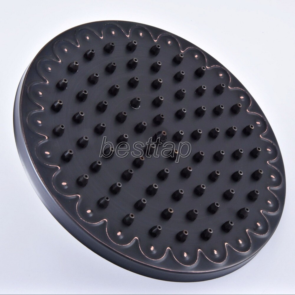 Bathroom Oil Rubbed Bronze Bath 8" inch Round Shape Rain Shower Head ssh244