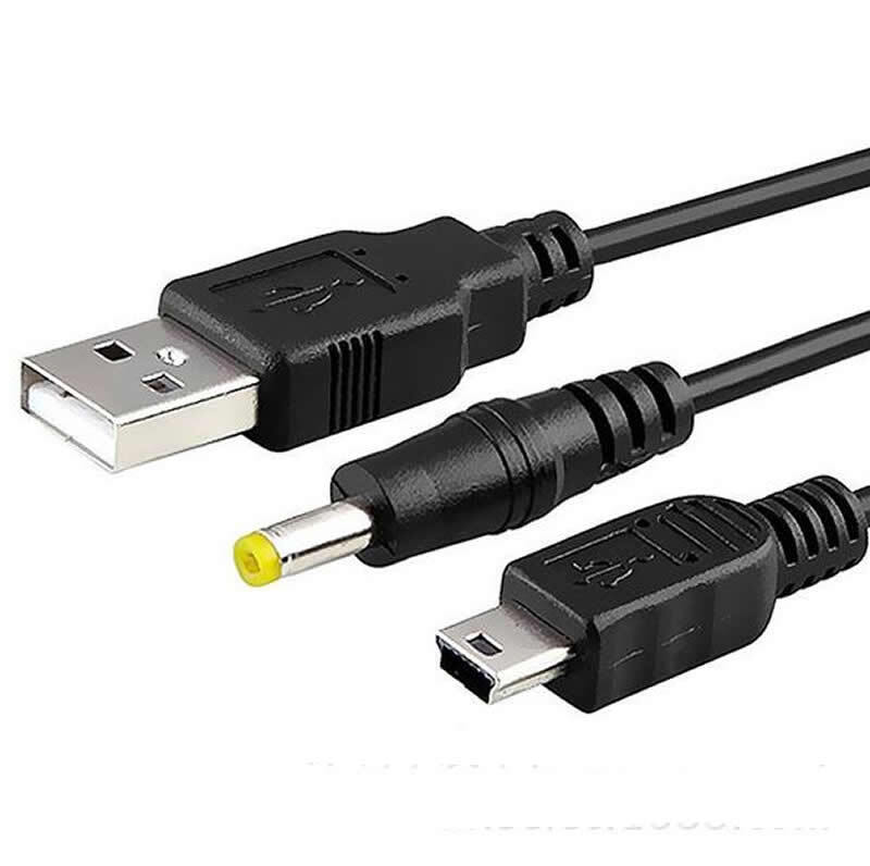 2X Battery + Data & Power USB Cable for Sony PSP 2000, 3000 Lite Slim PSP-S110