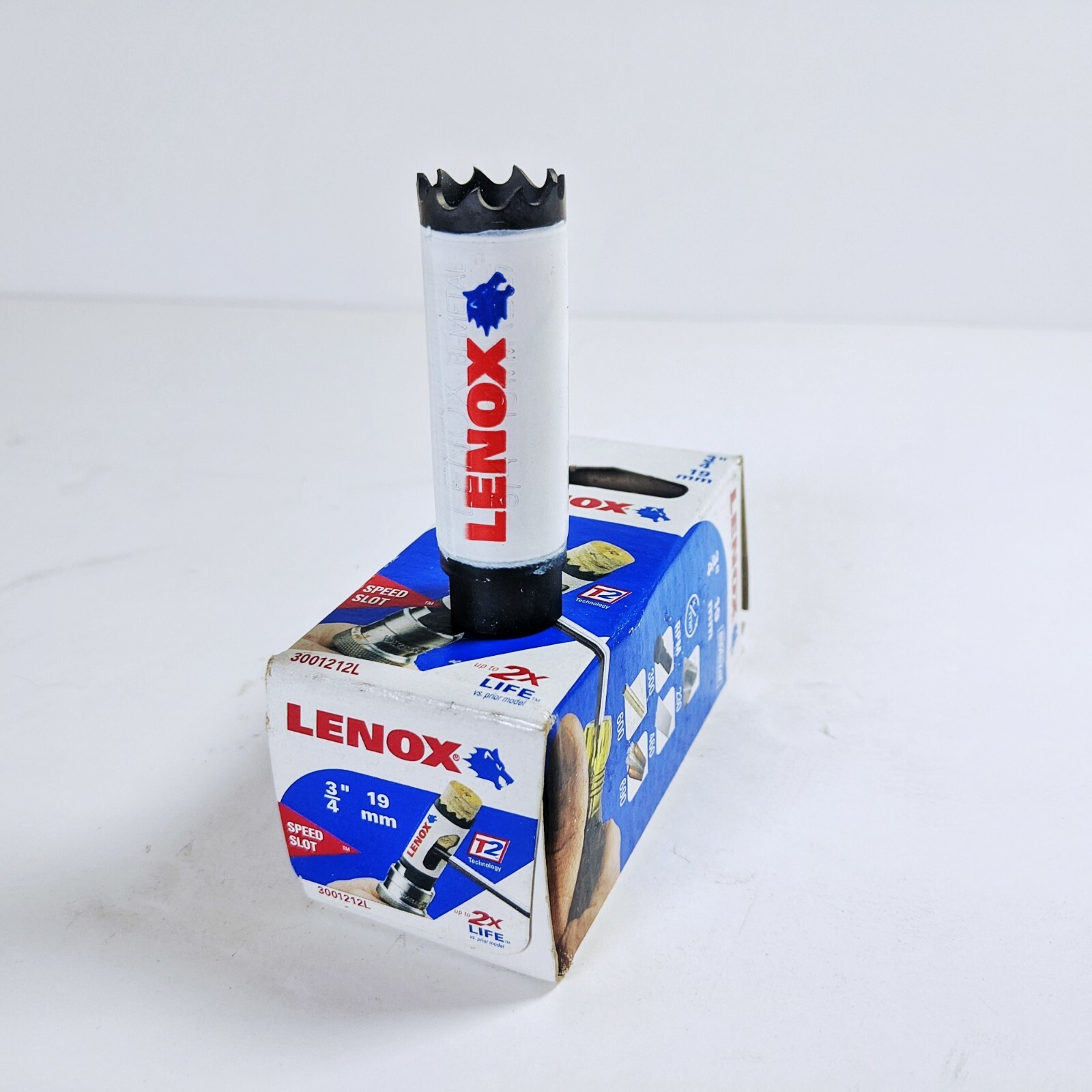 LENOX 3/4" (19mm) 12L 3001212L Bi-Metal Speed Slot Hole Saw Drill Bit T2 - NEW