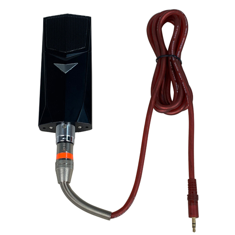 Cardioid Microphone Condenser Kit For Studio Live Recording Broadcast Chat Mic