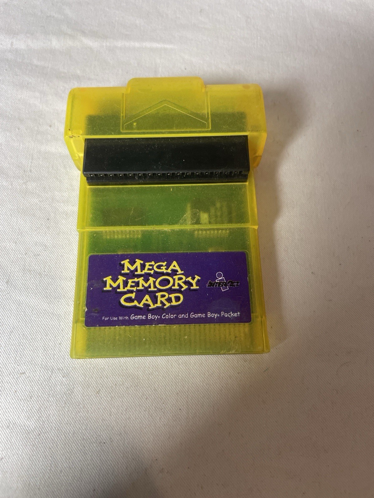 Mega Memory Card Game Boy Color Pocket InterAct Save Backup Device Untested