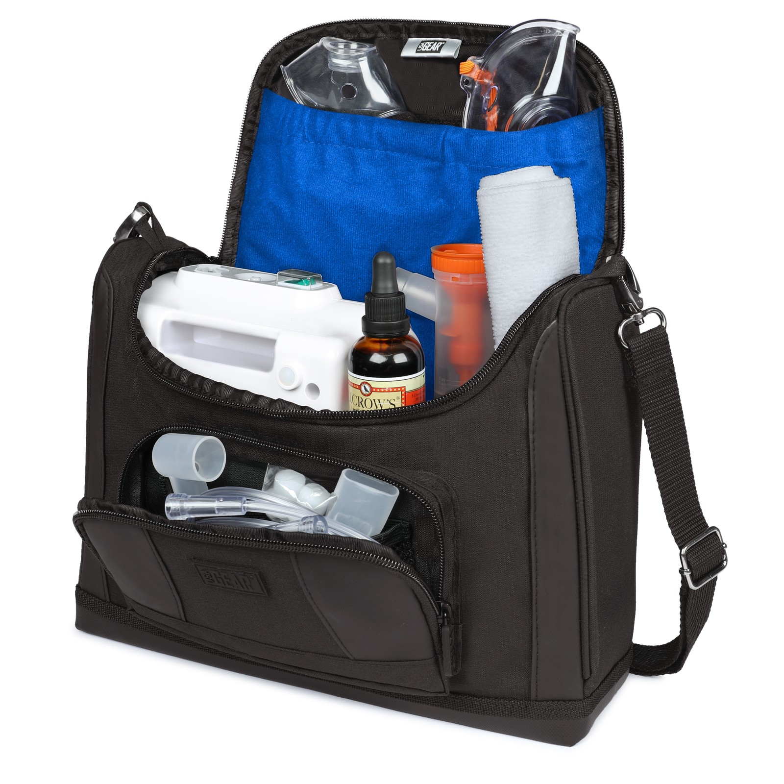 USA GEAR Travel Shoulder Bag Compatible with Asthma Machines (Bag Only)