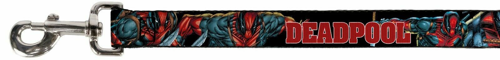 Cat or Dog Leash Licensed Marvel Comics Deadpool WDP005