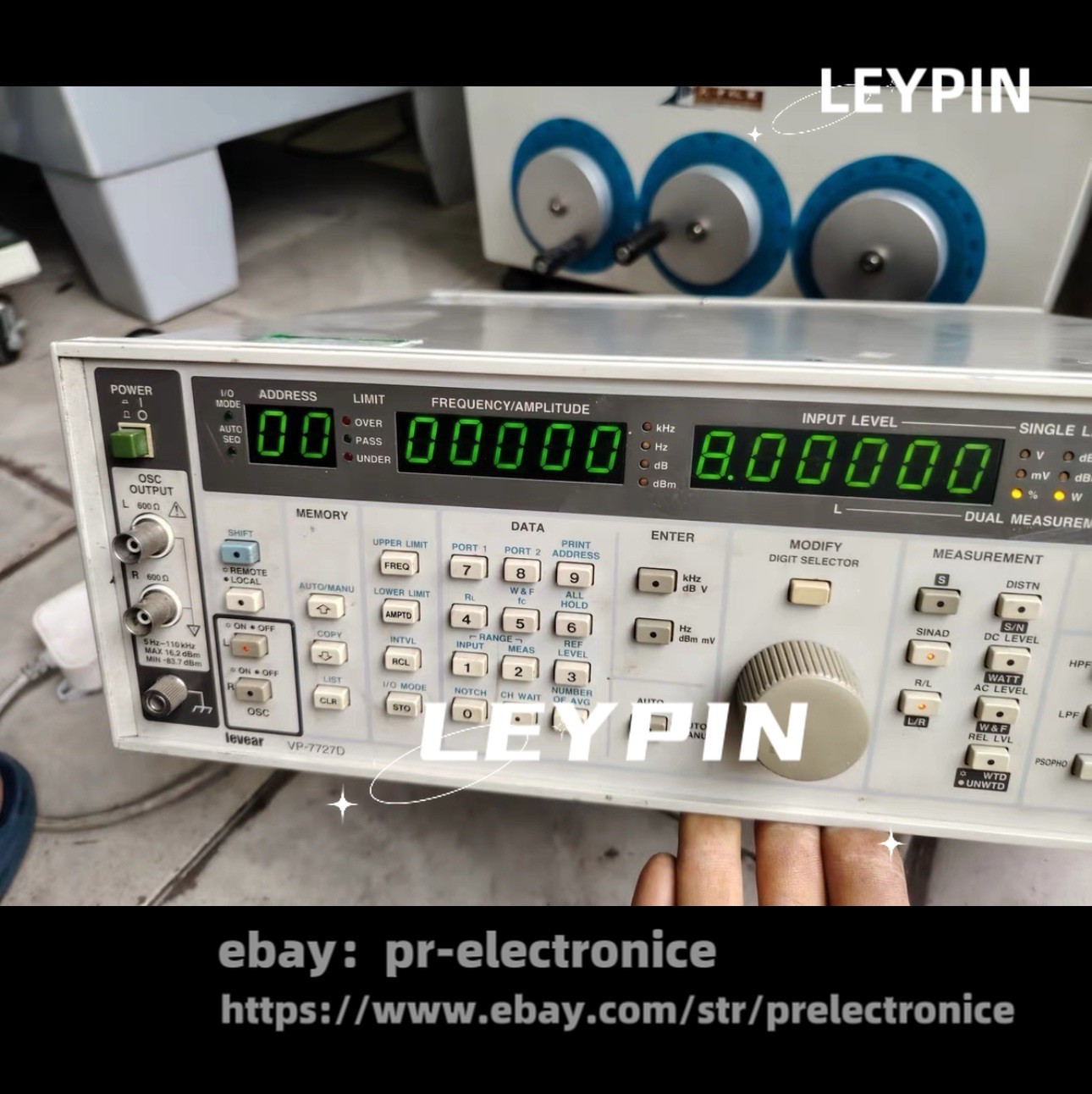 1pc levear VP7782D Audio Analyzer#pr