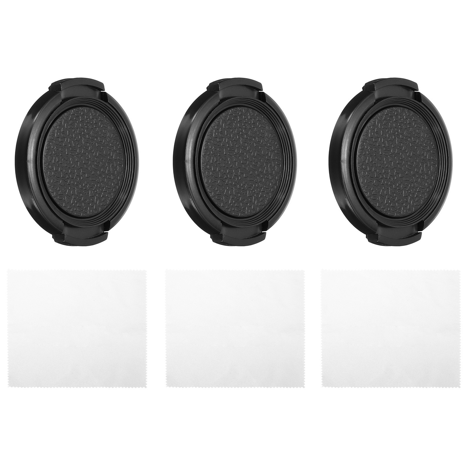 39mm Lens Cap, 3 Pack Sides Pinch Snap Camera Lens Cover for Front Lens