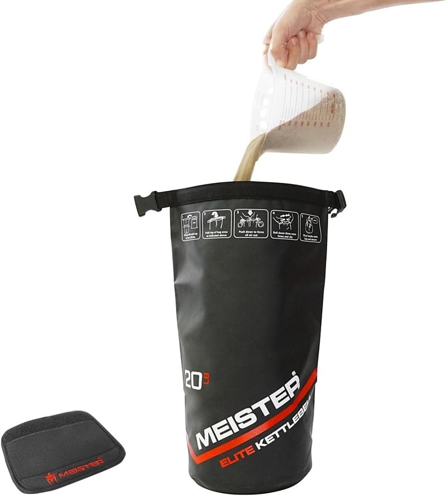 Versatile Elite Sand Kettlebell - Travel-Friendly Design for Strength Training