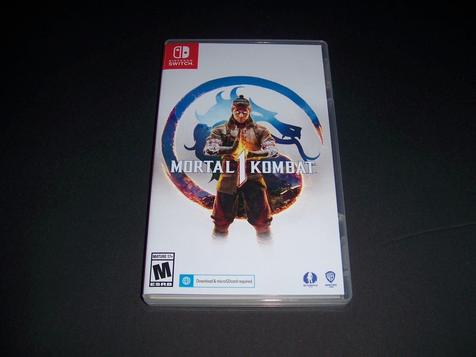 Authentic Replacement Case Box *Case Only* for Mortal Kombat 1 Nintendo Switch