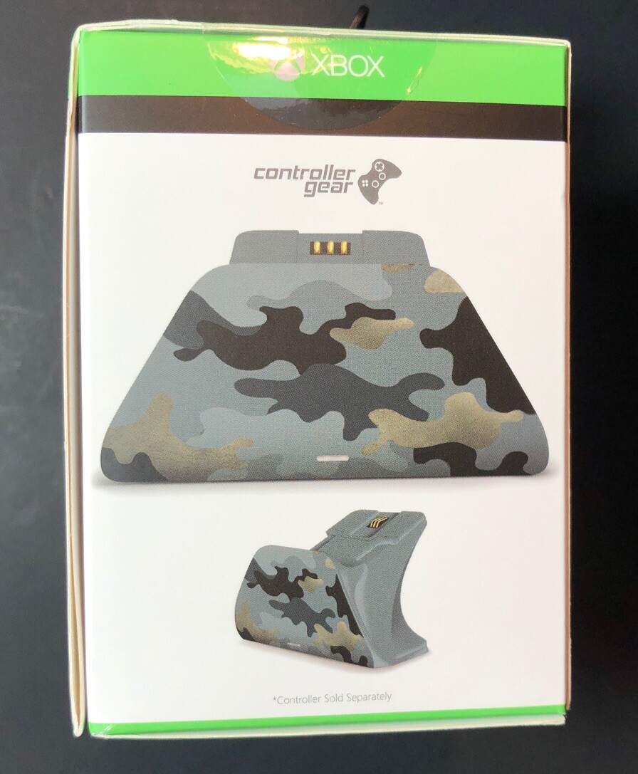 Controller Gear XBOX ONE Pro Charging Stand [ Night Ops Camo Edition ] NEW