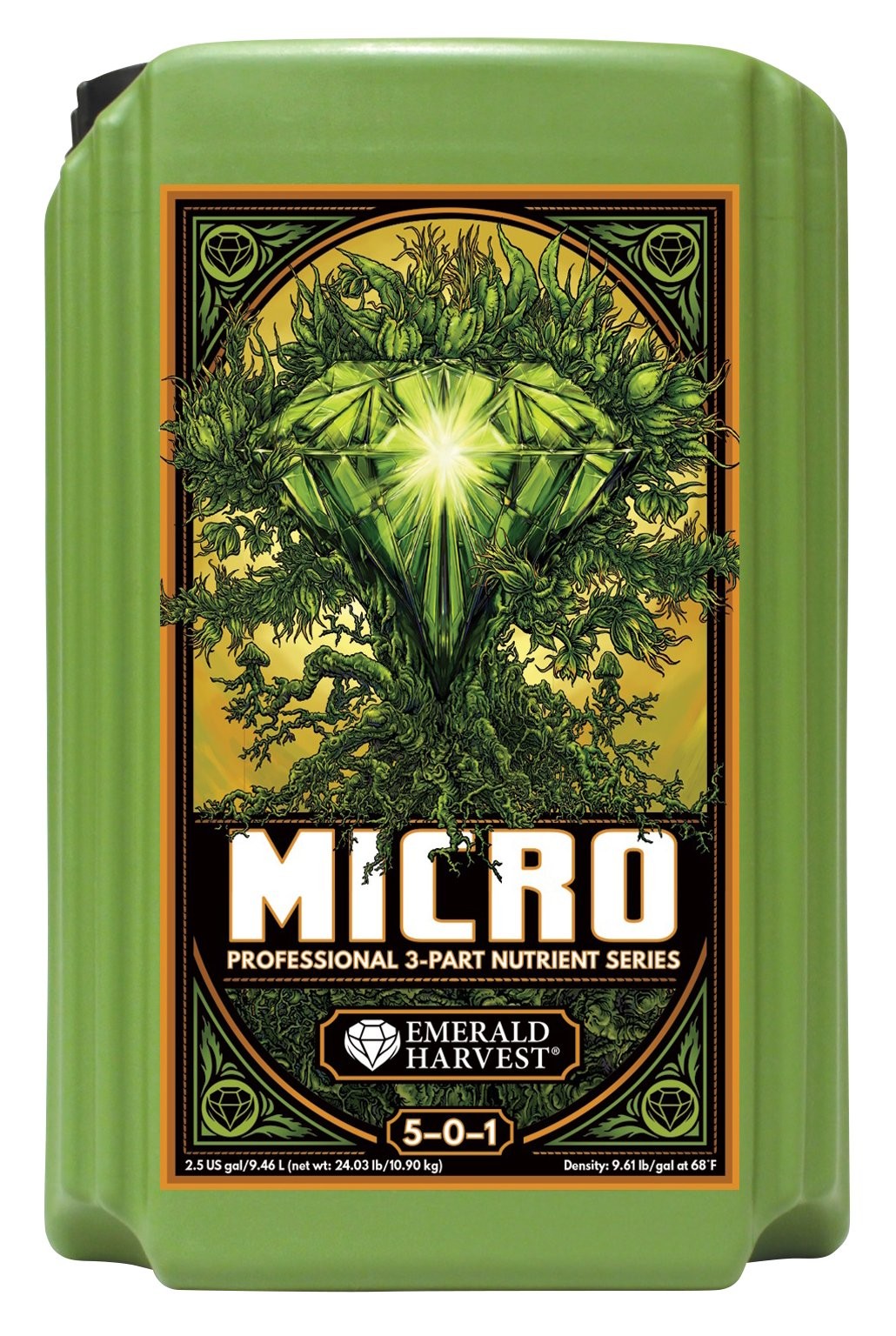Emerald Harvest Micro 2.5 Gal/9.46 L (2/Cs)
