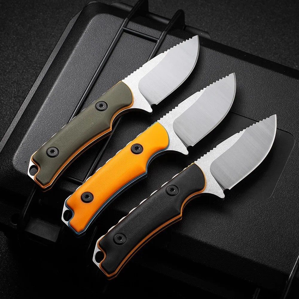 BM15017 6.5" Hunter Fixed Blade Knife 2.5" 440C Blade Hunting Camping Knife