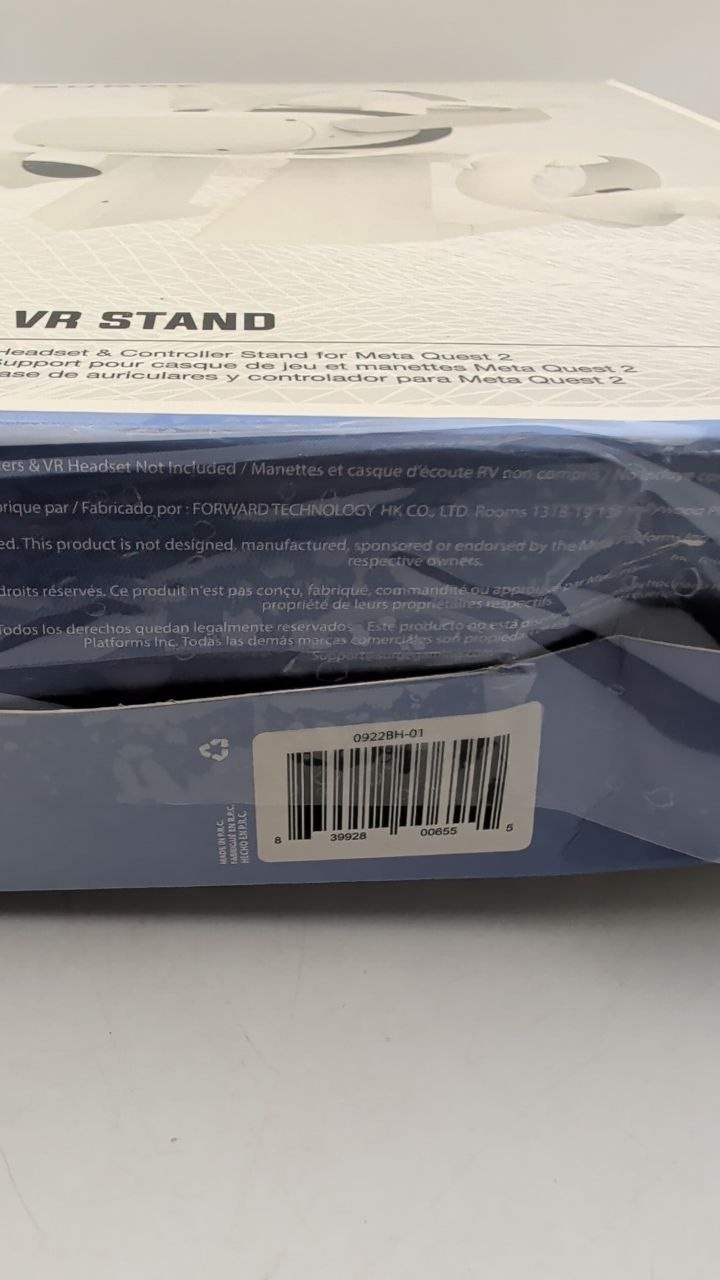 Surge VR Headset & Controller Stand for Meta Quest 2 Gaming Display Holder