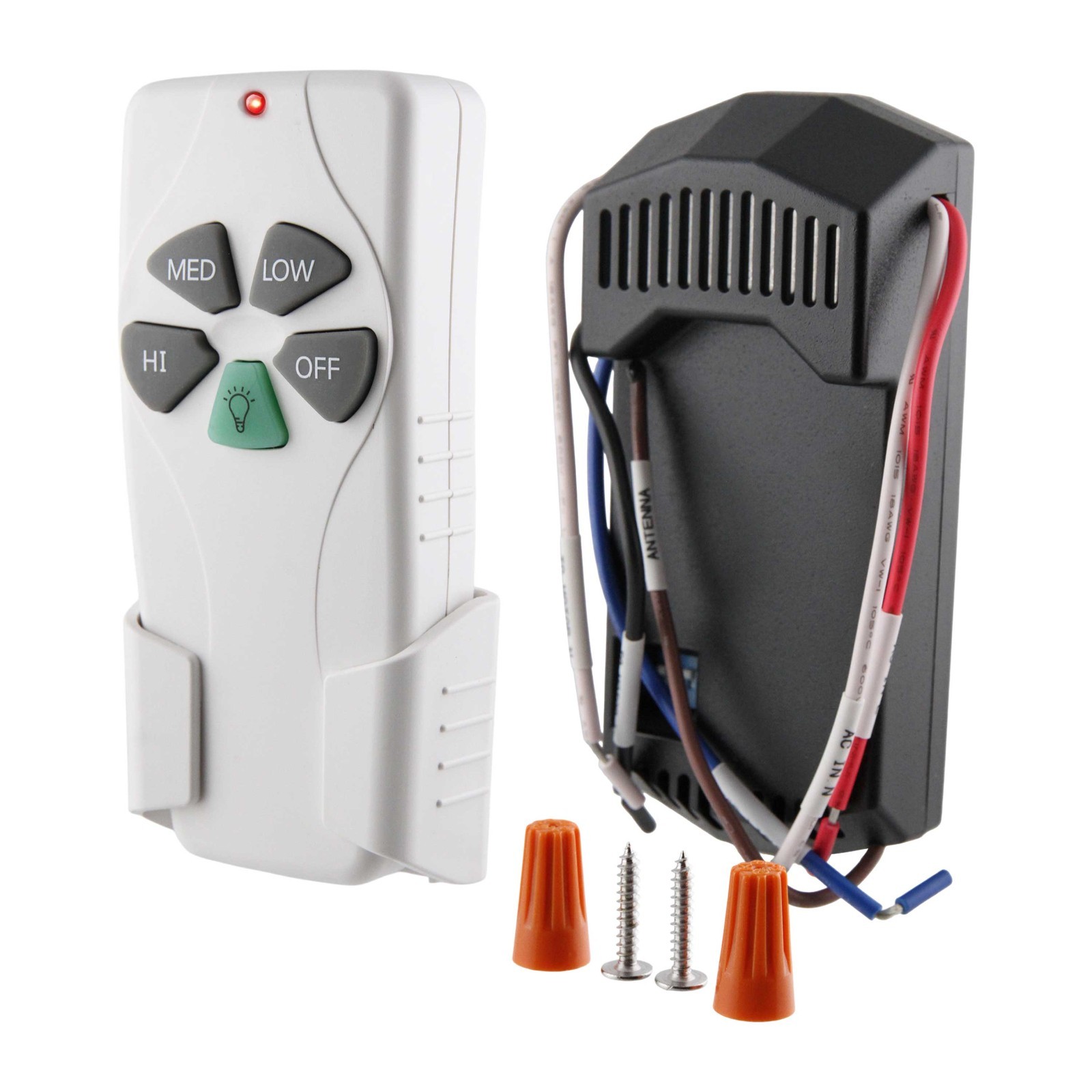 FAN-53T Ceiling Fan Remote Control Replacement for Harbor Breeze Hampton Bay