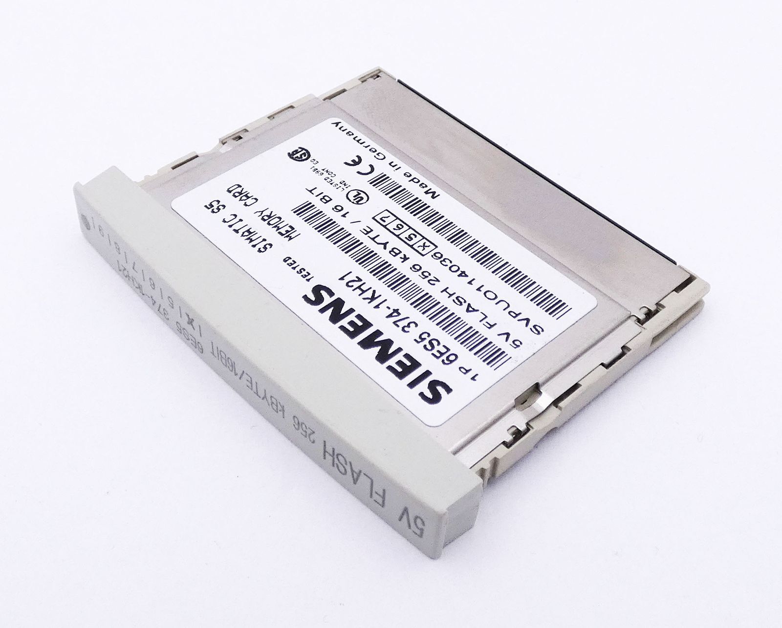 Siemens 6ES5374-1KH21 256KB/16BIT E:04 Memory Card -used-