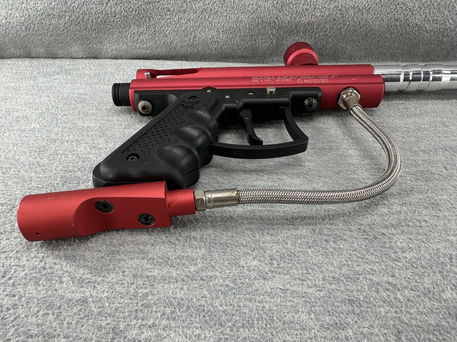 VIWLOADER VL - Lancer Paintball Marker Red Black UNTESTED M