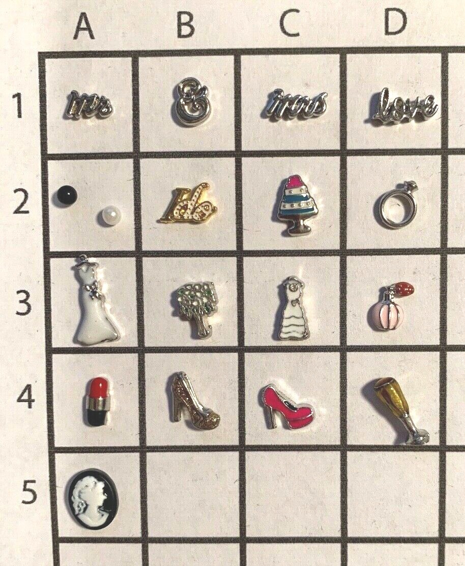 Floating Charms to fit Origami Owl #4 Buy 4 Get 1 Free MESSAGE FOR FREE CHARM!