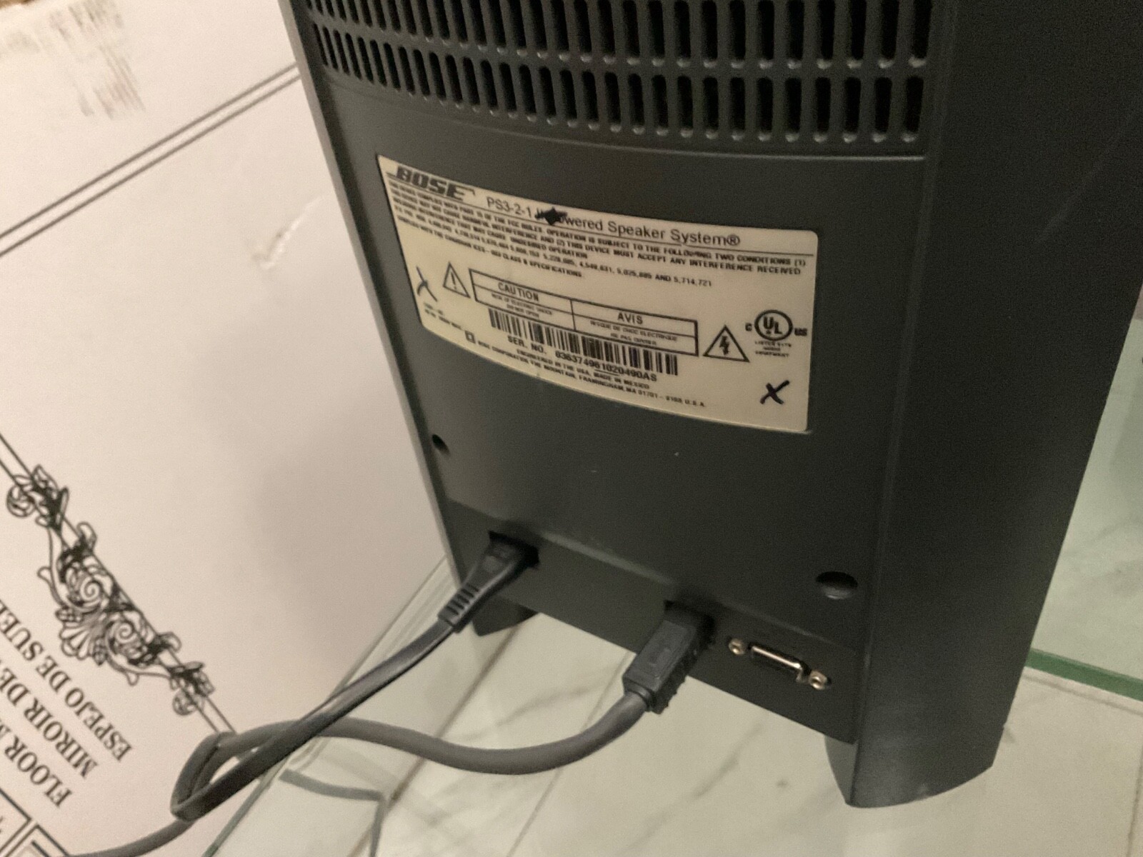 BOSE AV3-2-1 Series III DVD/CD Media Center W Powered Speaker System Tested