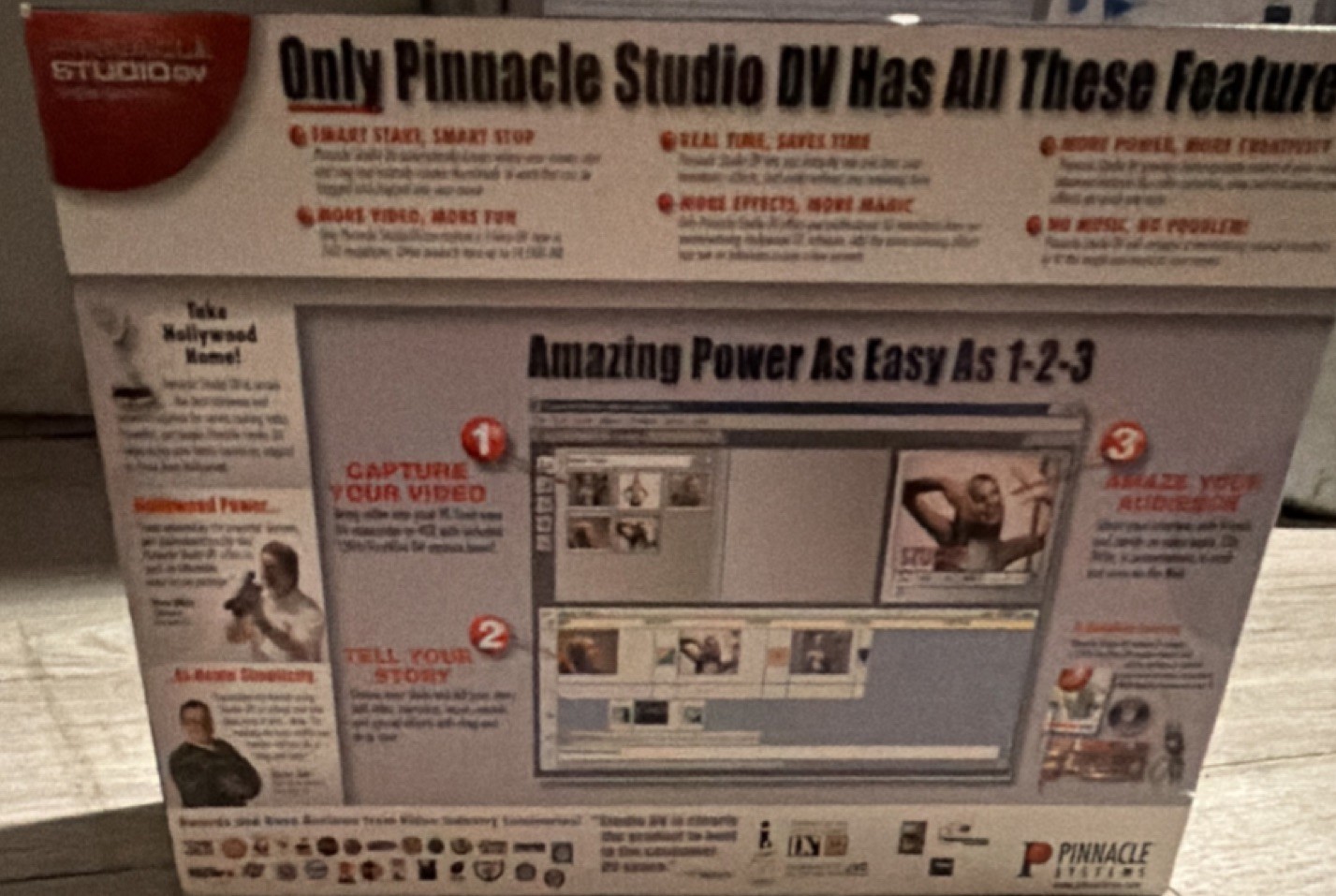 Pinnacle Systems Studio DV Version 7 Video Editing Software Windows CD