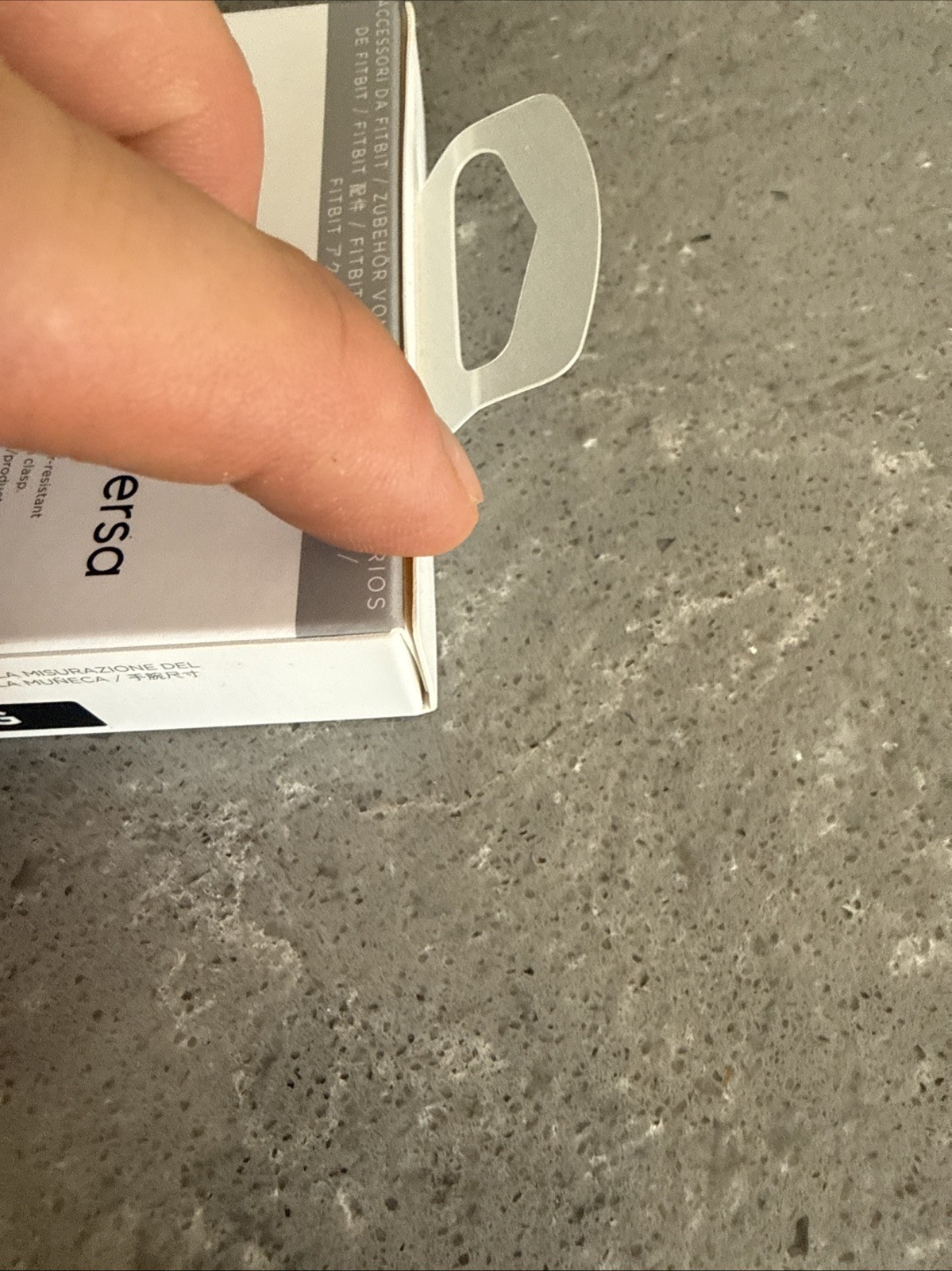 Fitbit Versa Black Classic Replacement Band Size S/P New in Box