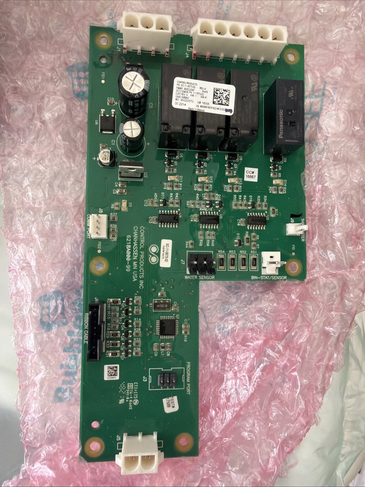 Scotsman Ice Machine Control Board SC-11-0573-02
