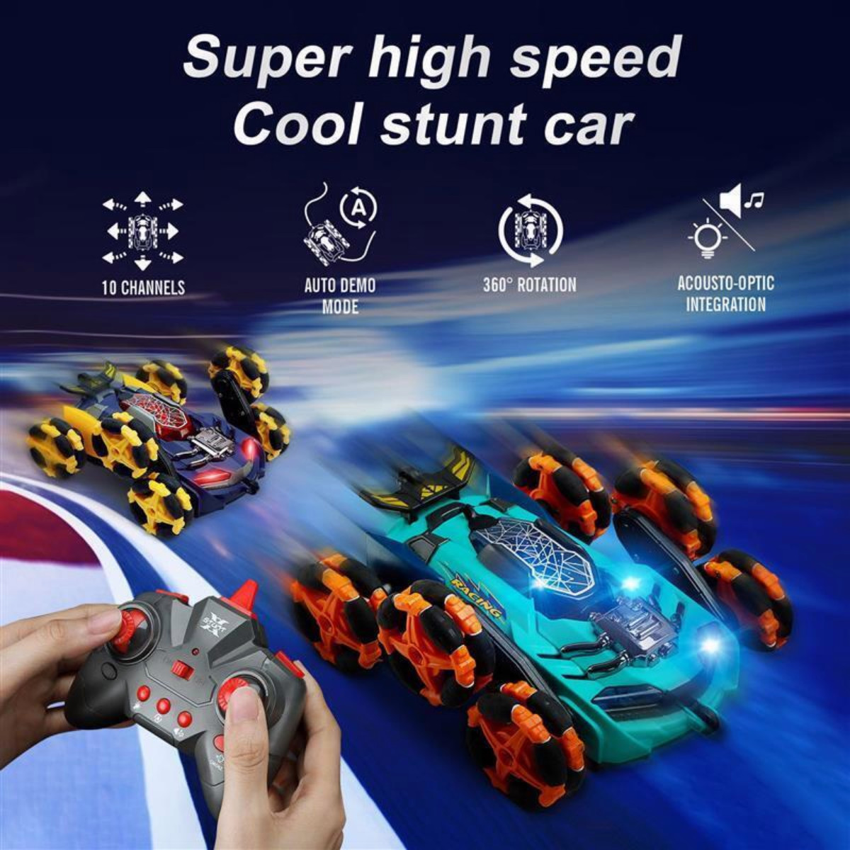 2.4G RC Stunt Car Twisting Vehicle Radio Remote Control Cars NEW