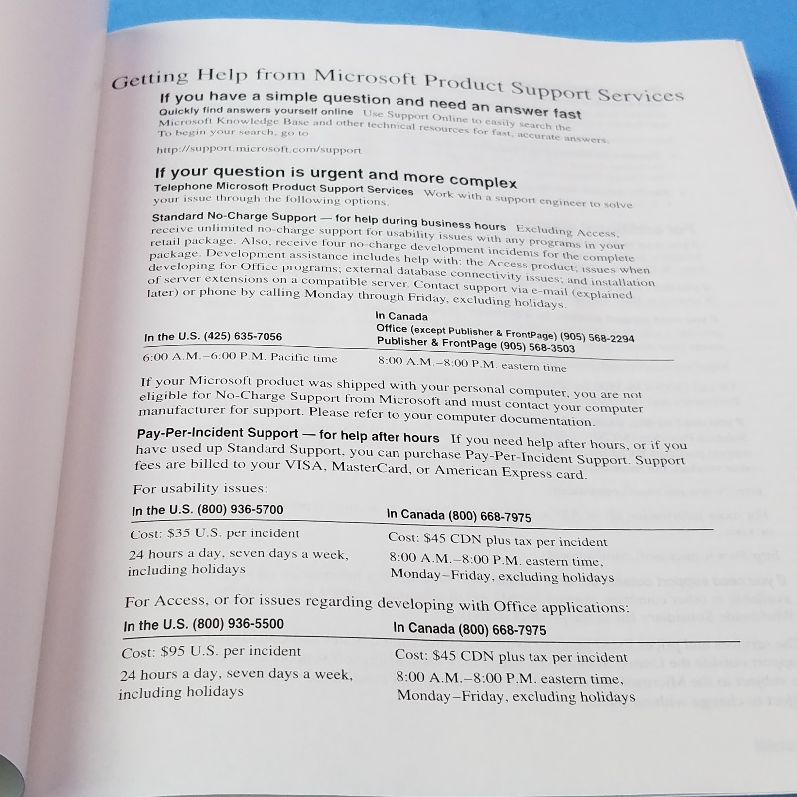 Discovering Microsoft Office 2000 Premium and Professional Manual And Box