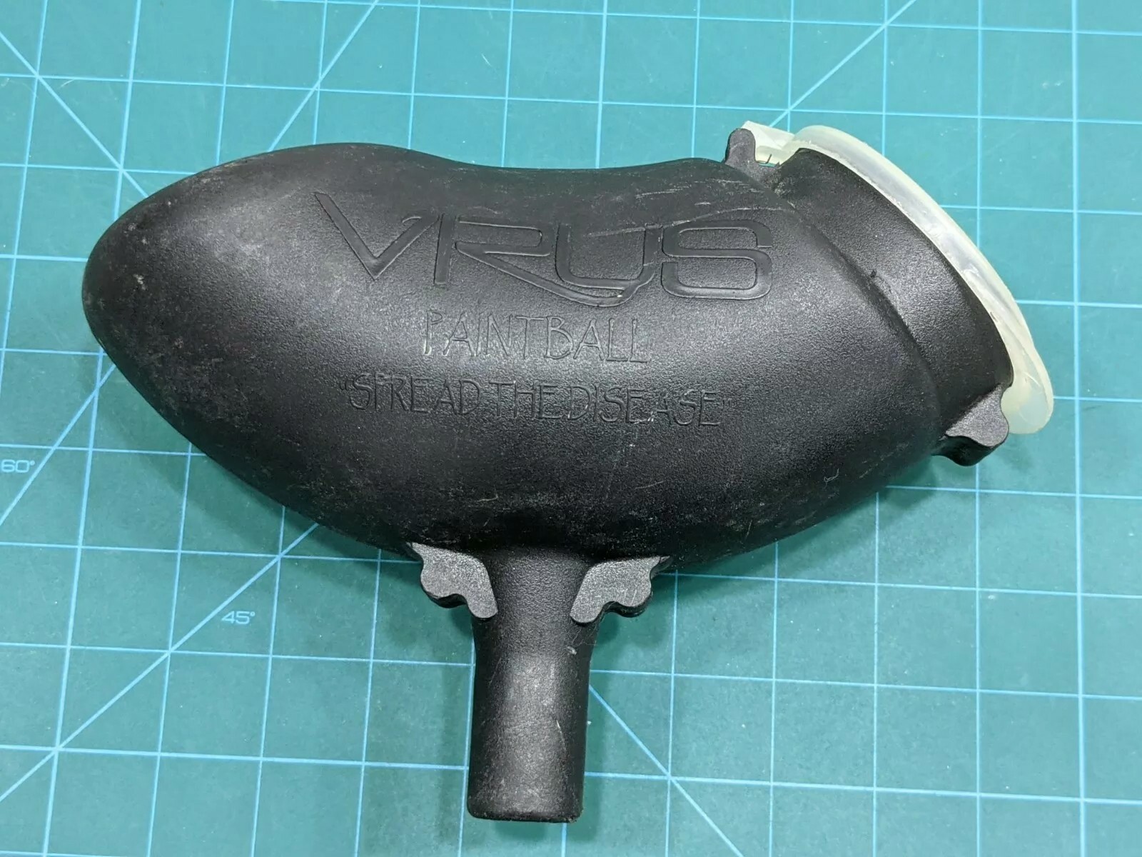 PB Virus paintball hopper. RARE! Old School! VINTAGE! "Spread the disease!"