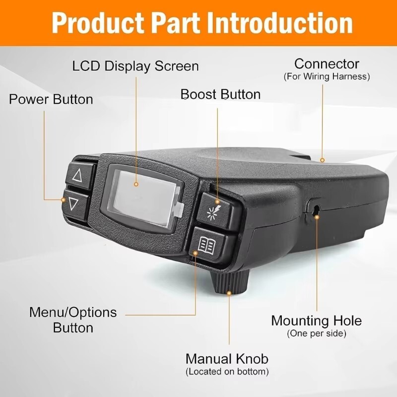 Tekonsha P3 Prodigy 90195 Electric Trailer Brake Control Module Controller Box