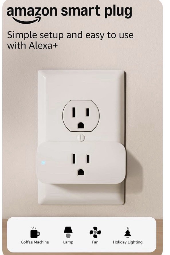 Amazon Smart Plug Works With Alexa