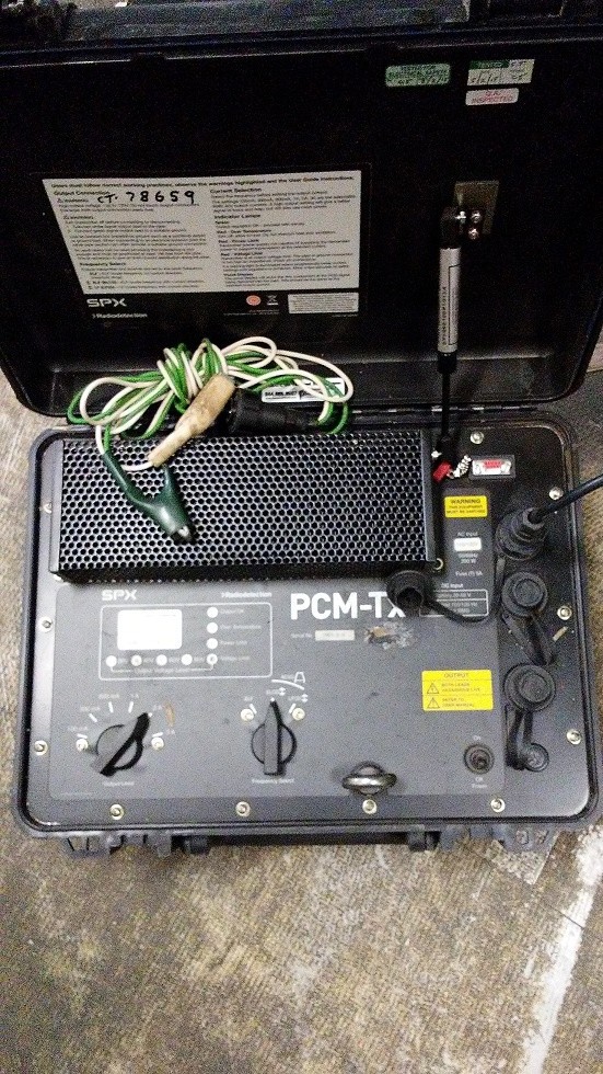 Radiodetection SPX PCM‑TX   System POWERS ON