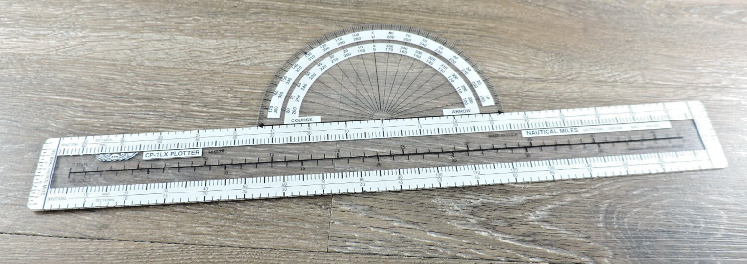 ASA CP-1LX Plotter Airplane Navigational Tool