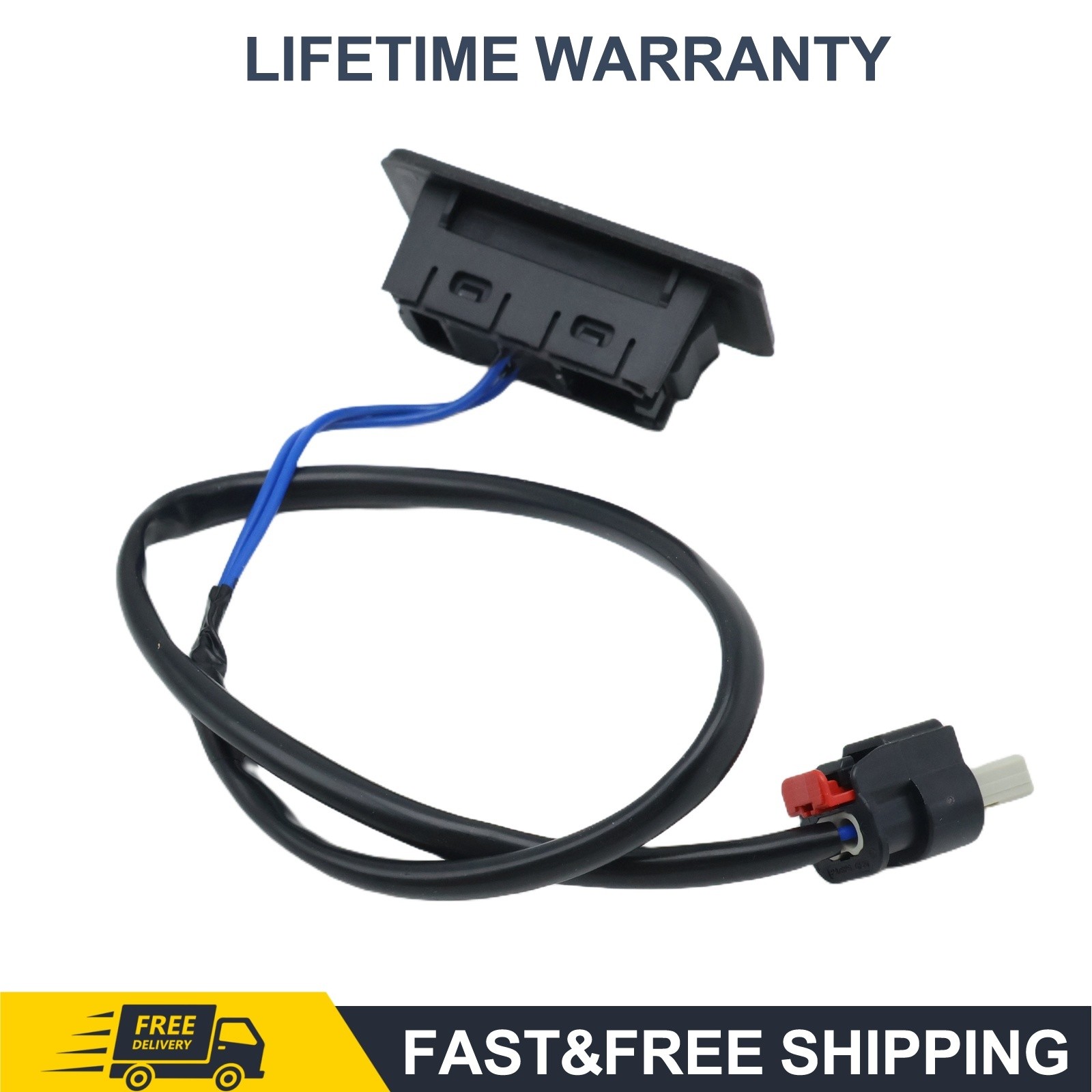 Fits Silverado Sierra 19-25 Trunk Lid Tailgate Release Switch Button 85877552