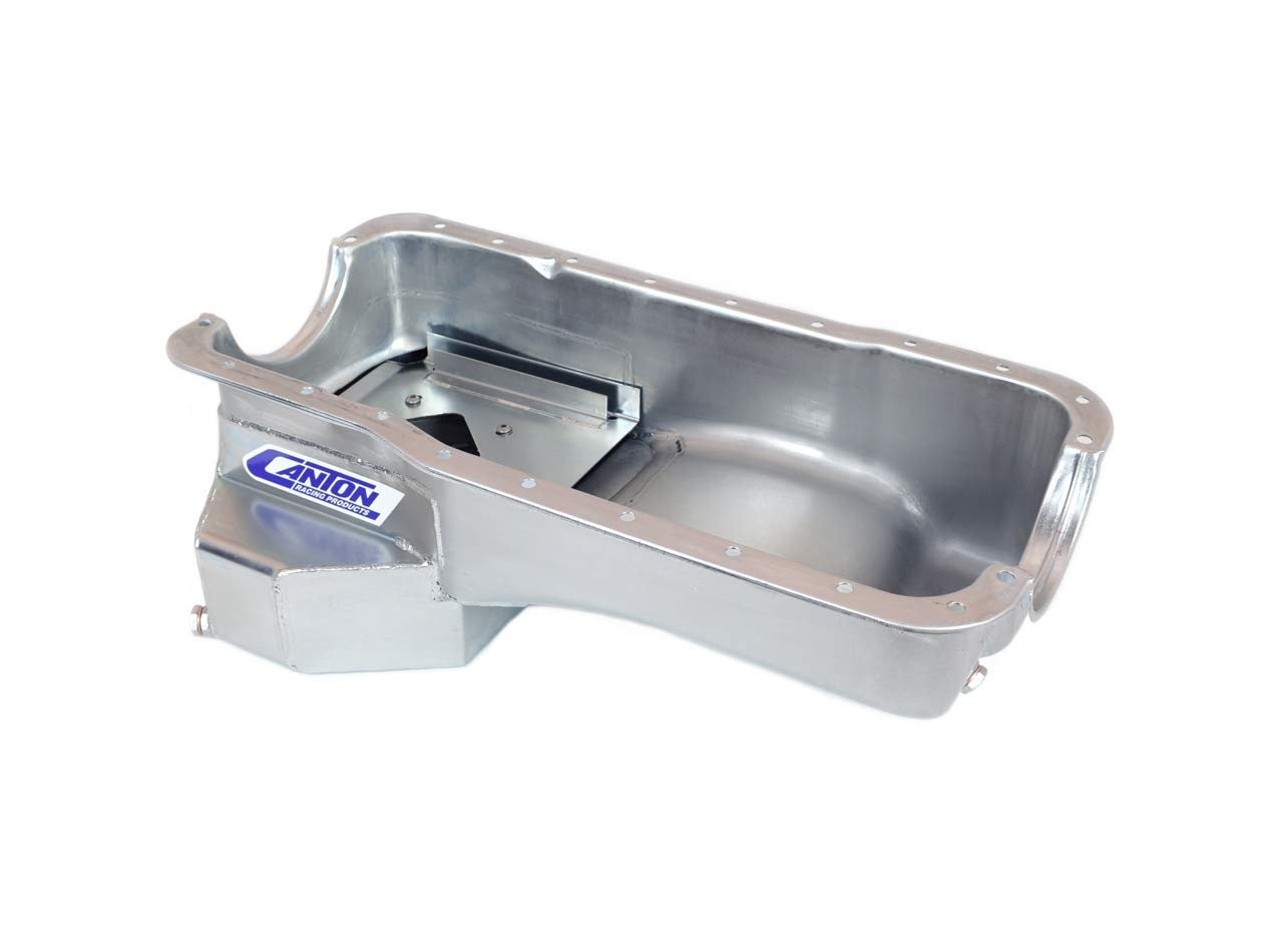 Canton 15-644 Oil Pan Road Race Rear T-Sump - 7 qt - 7-1/2 in Deep - Steel