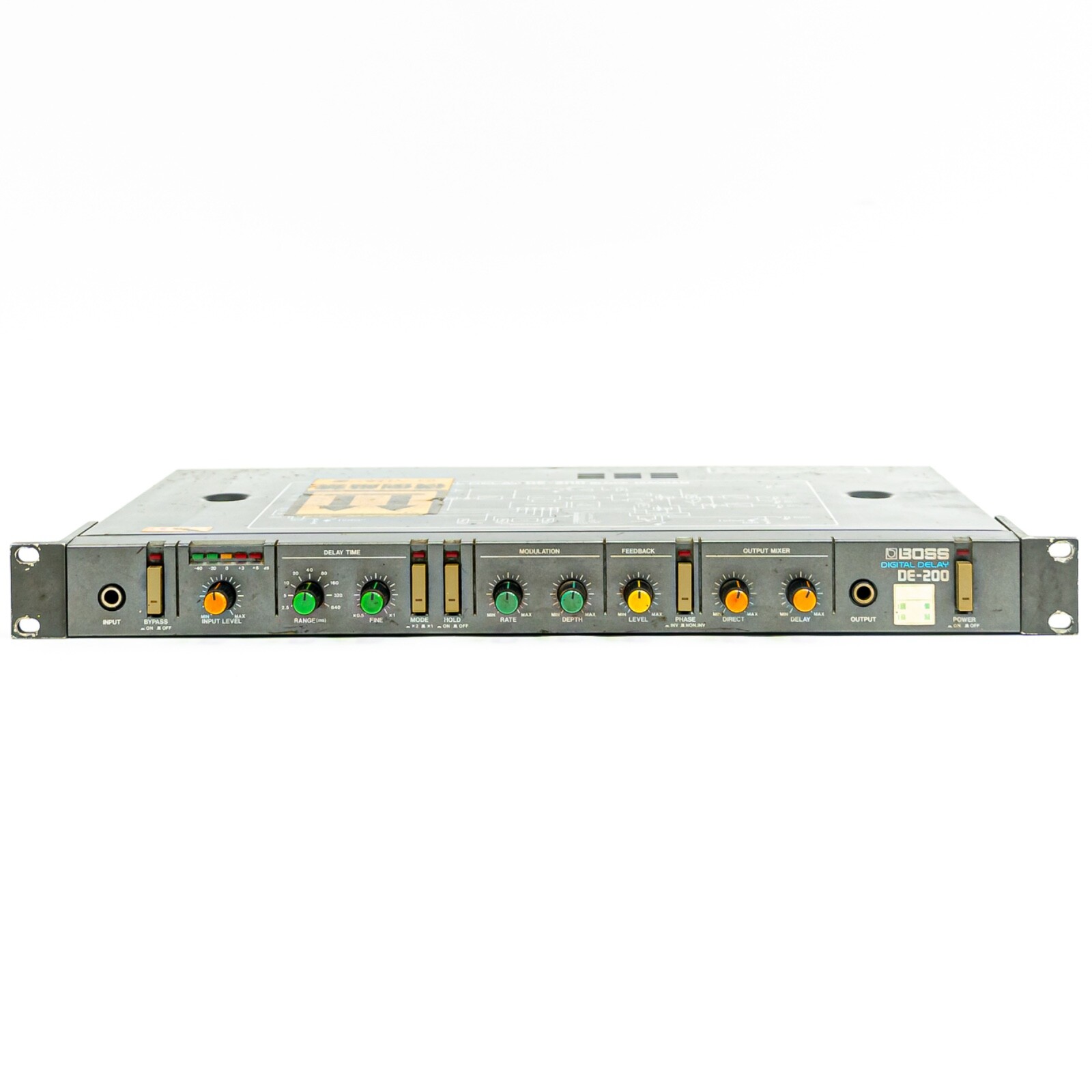Boss DE-200 – Vintage Rackmount Digital Delay with Awesome Delay Hold Function