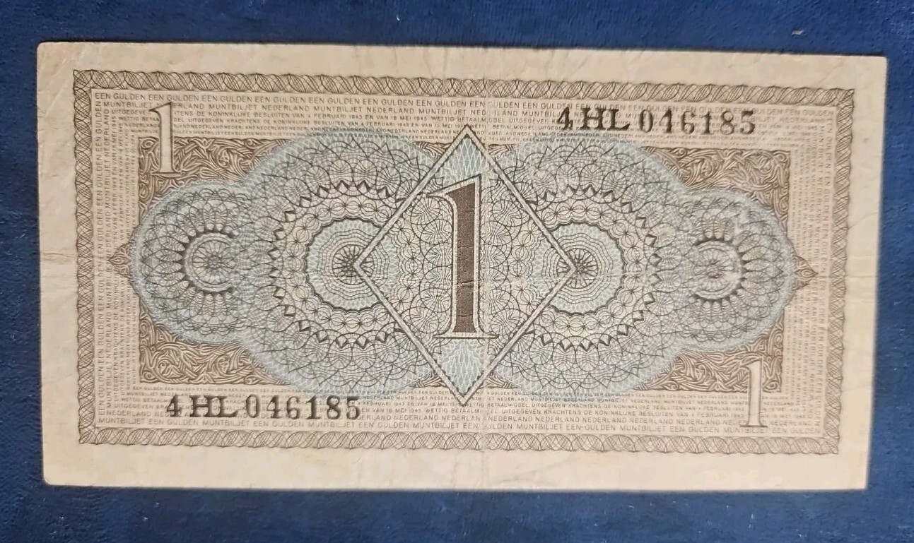 Banknote Netherlands 1 Gulden 1949 P72