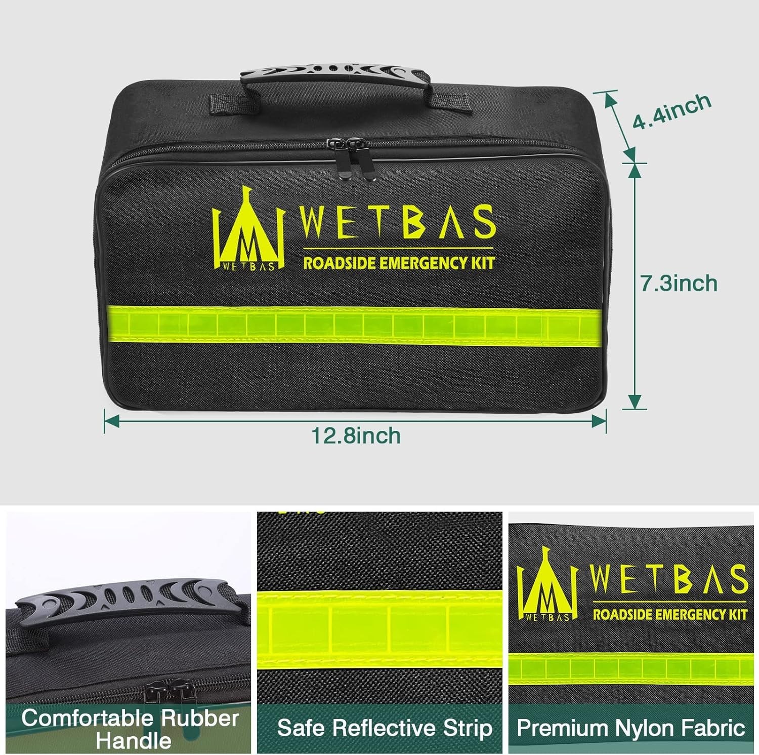 Car Roadside Emergency Kit, Auto Vehicle Safety Emergency Road Side Assistanc...