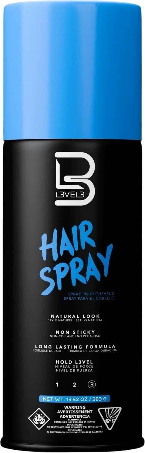 Level 3 Hair Spray - Long Lasting and Strong 3.38 Fl Oz (Pack of 1)