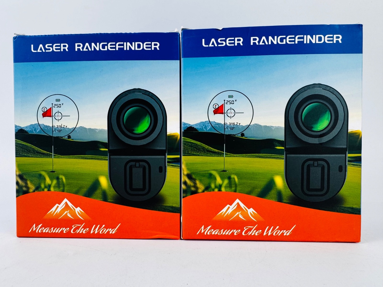 Golf Laser Range Finder 1800M Hunting Rangefinder Flagpole Distance Height Speed