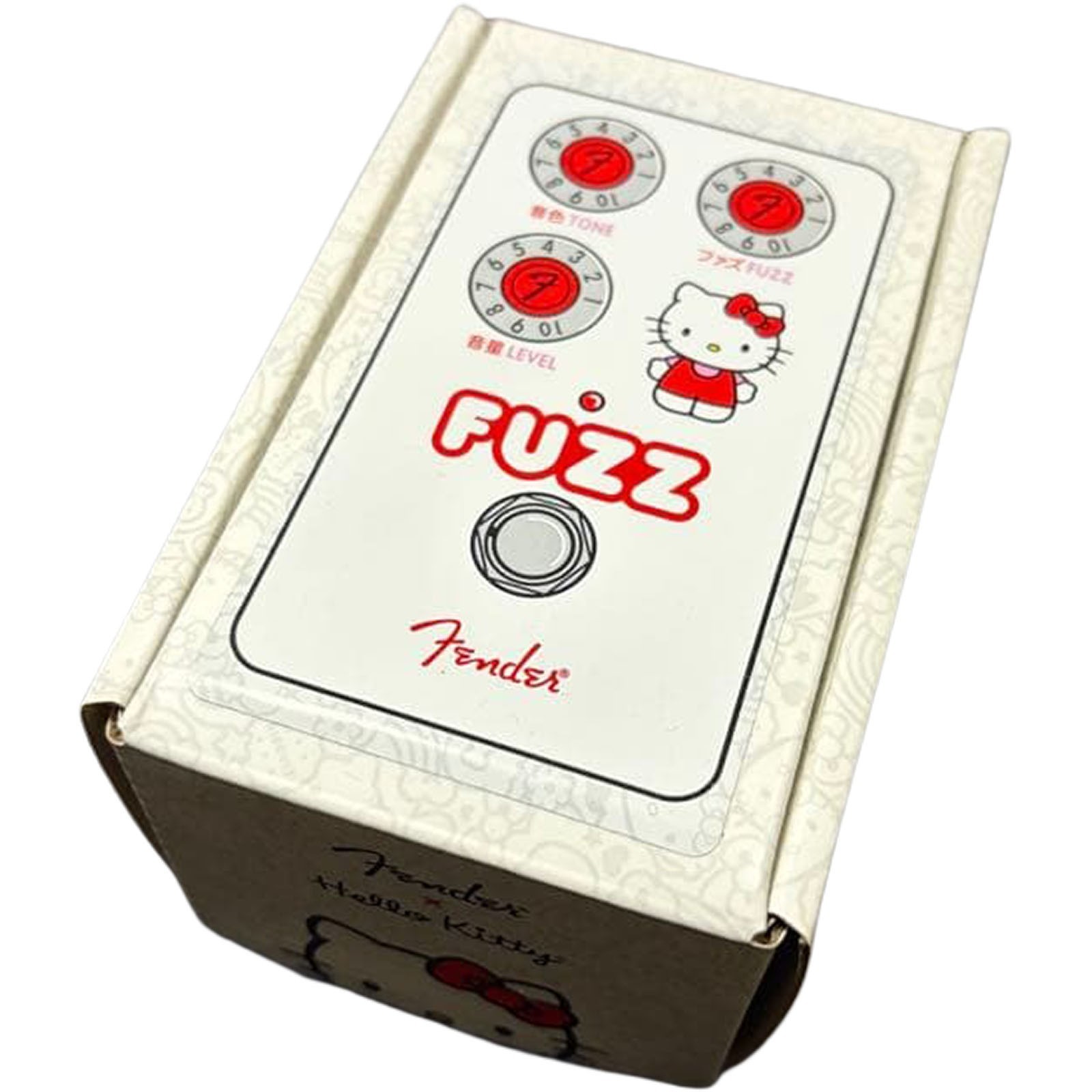 Unused Fender Hello Kitty Fuzz Pedal White Ltd Edition Guitar Effect Auth Japan
