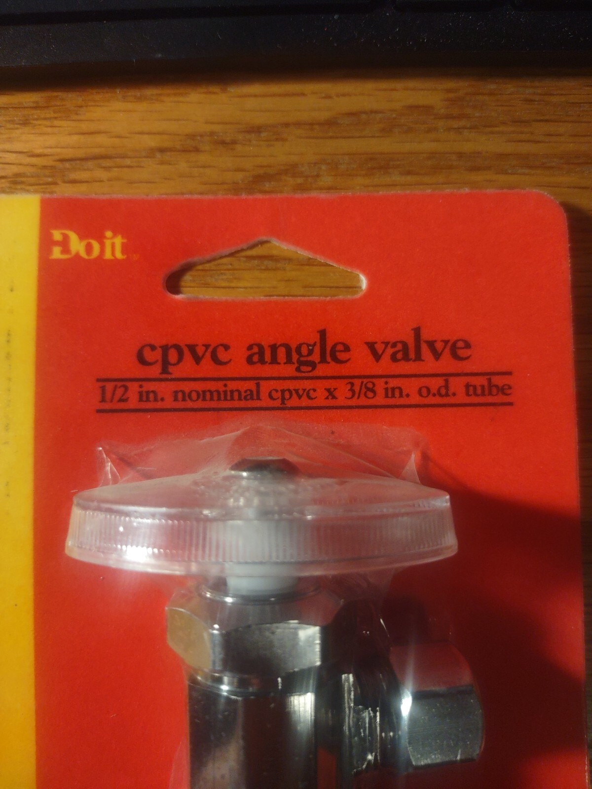 Do It Best CPVC Angle Valve 1/2" cpvc inlet 3/8" OD outlet
